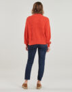 Vila VICHING Roter Pullover Damenpullover - 4