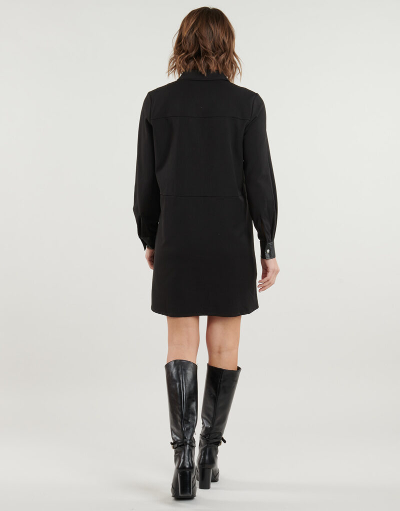 Abito corto  Vila  VIVARONE  Nero -  Abiti corti Donna - 4