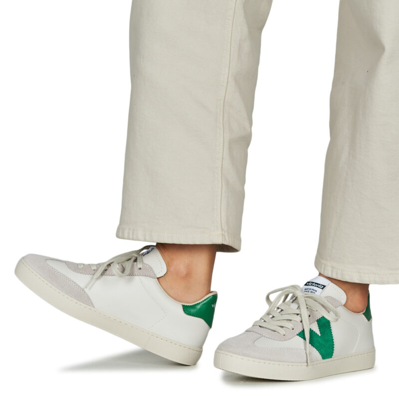 Victoria BERLIN CICLISTA EFECTO PIEL SERRAJE Bianco Sneakers basse Donna - 8