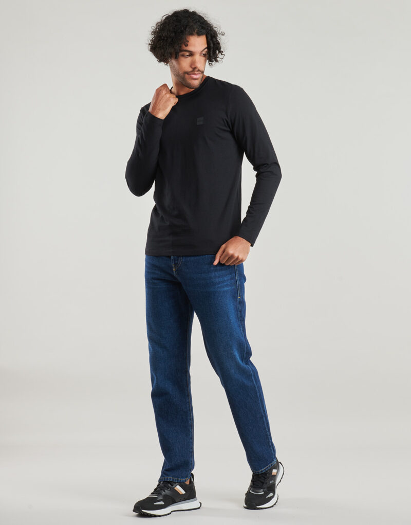 T-shirts a maniche lunghe BOSS Tacks Nero T-shirts a maniche lunghe Uomo - 3
