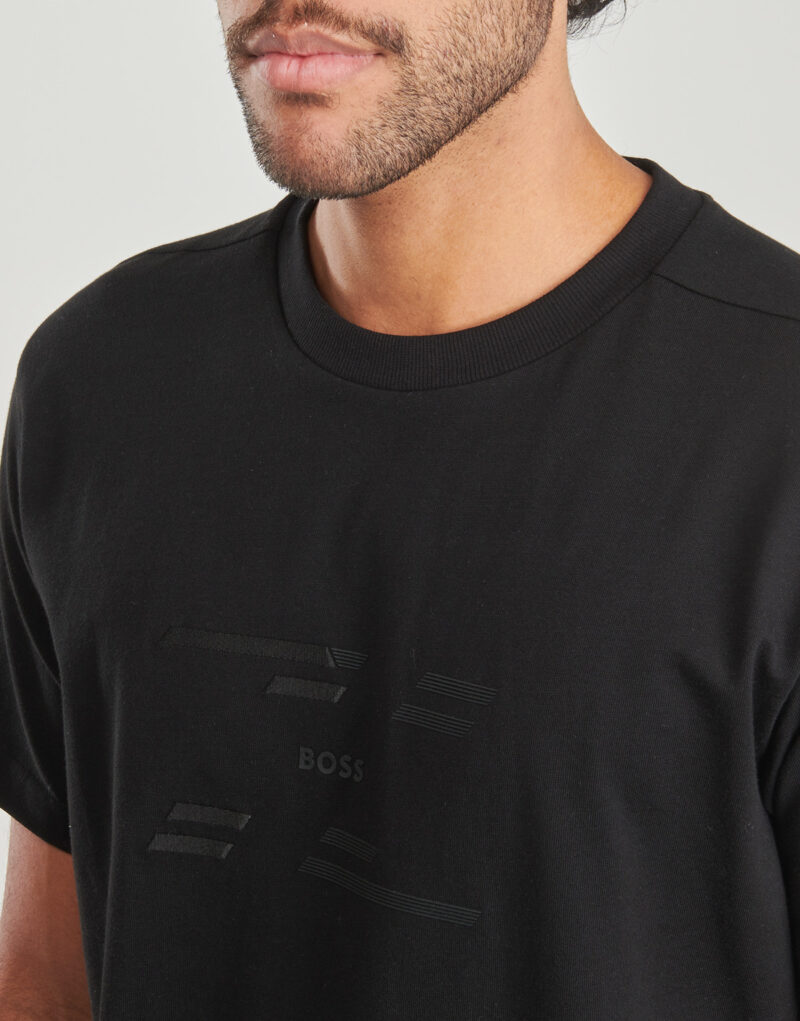 T-shirt BOSS Tee Tape HJ Nero T-shirt maniche corte Uomo - 5