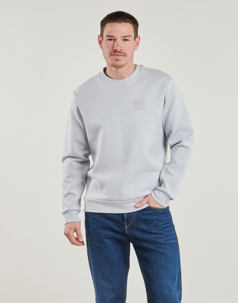 Felpe BOSS Salbo DropNeedle Grigio Felpe Uomo - 2