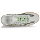 Meline Baskets basses argent&eacute;es pour femmes 526R-E560 - Pointure 6