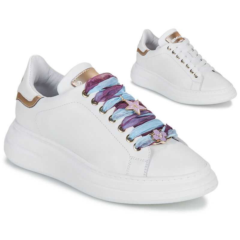 Meline 662OR-BI-E652 Bianco Sneakers basse Donna - 1
