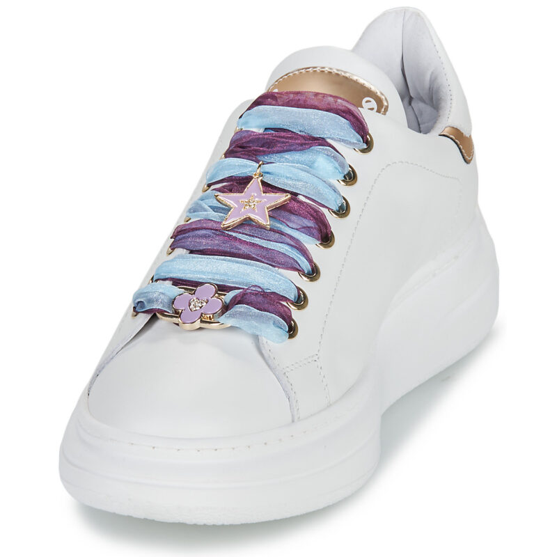 Meline 662OR-BI-E652 Bianco Sneakers basse Donna - 3