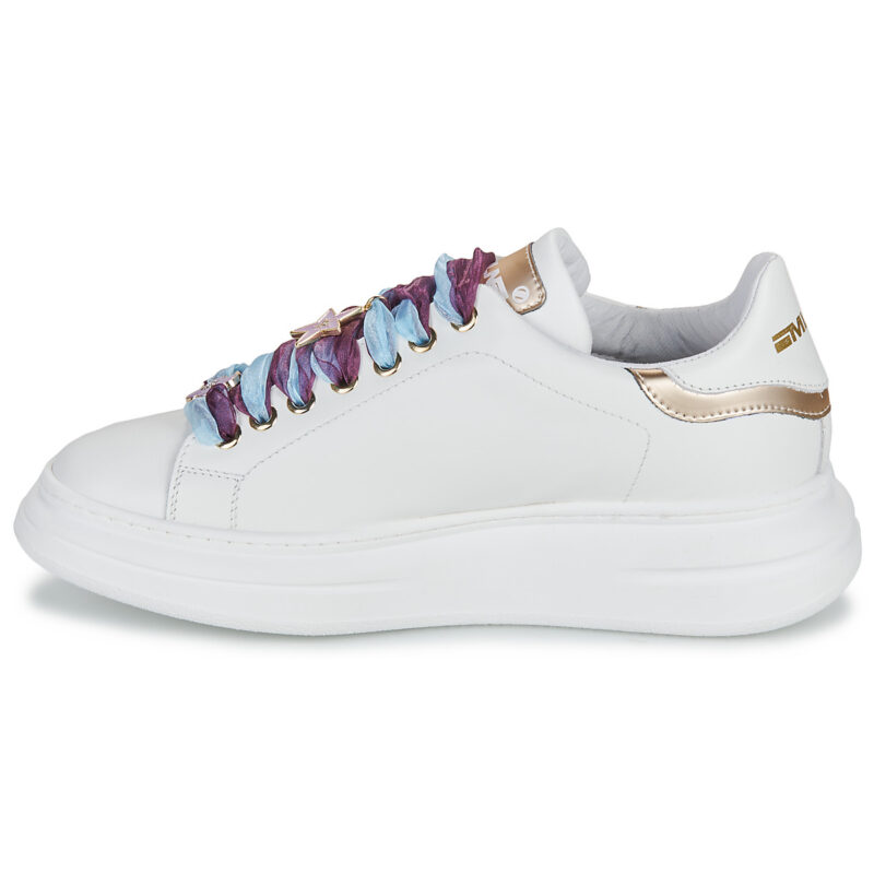 Meline 662OR-BI-E652 Bianco Sneakers basse Donna - 4