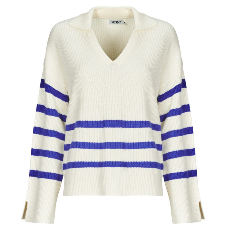 Pull  Only Pulls blancs pour femmes ONLMONNA - 1