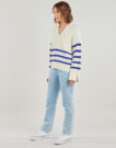 Pull  Only Pulls blancs pour femmes ONLMONNA - 3