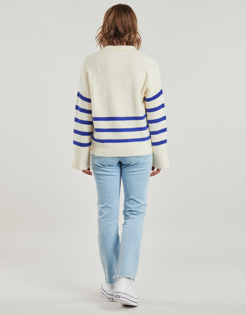 Pull  Only Pulls blancs pour femmes ONLMONNA - 4
