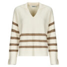 Pull  Only Pulls blancs pour femmes ONLMONNA - 1