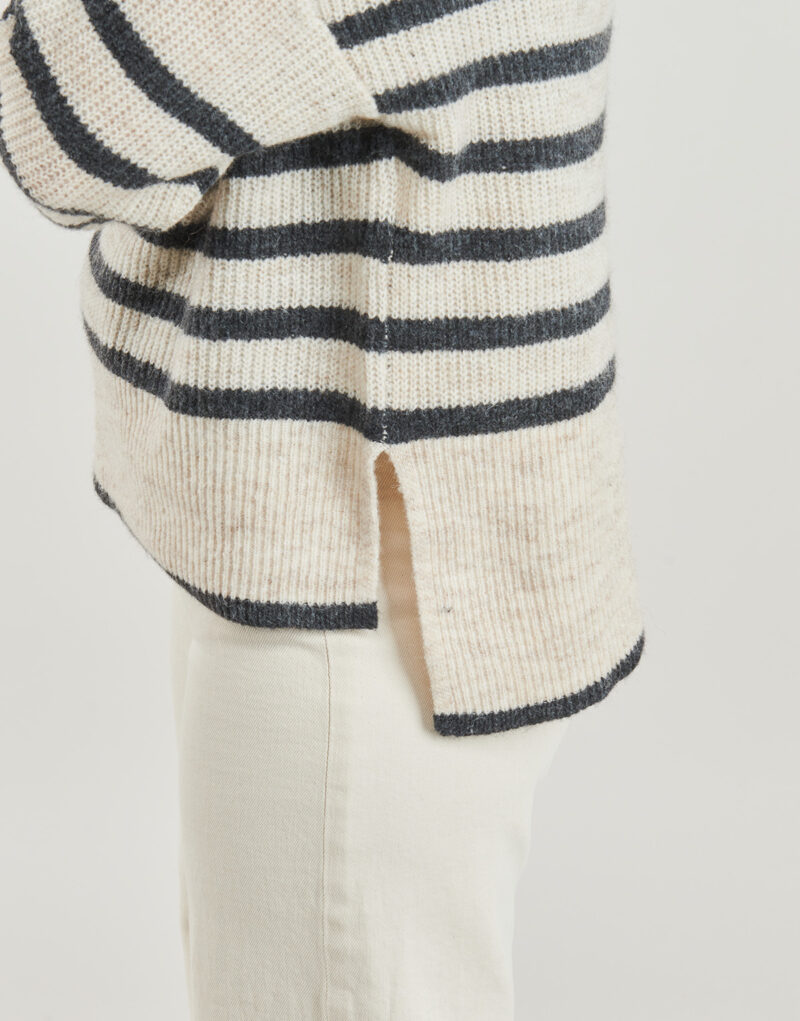 Pullover Only ONLFRIDI Beige Damenpullover - 5