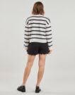 Gilet / Cardigan Only Gilet/cardigan blanc pour femme ONLAMA - 4