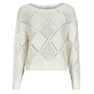 Pull  Only Pulls beiges pour femmes ONLPATRICIA - 1
