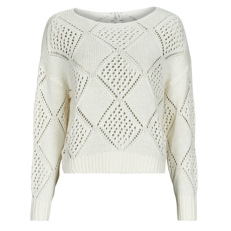 Pull  Only Pulls beiges pour femmes ONLPATRICIA - 1