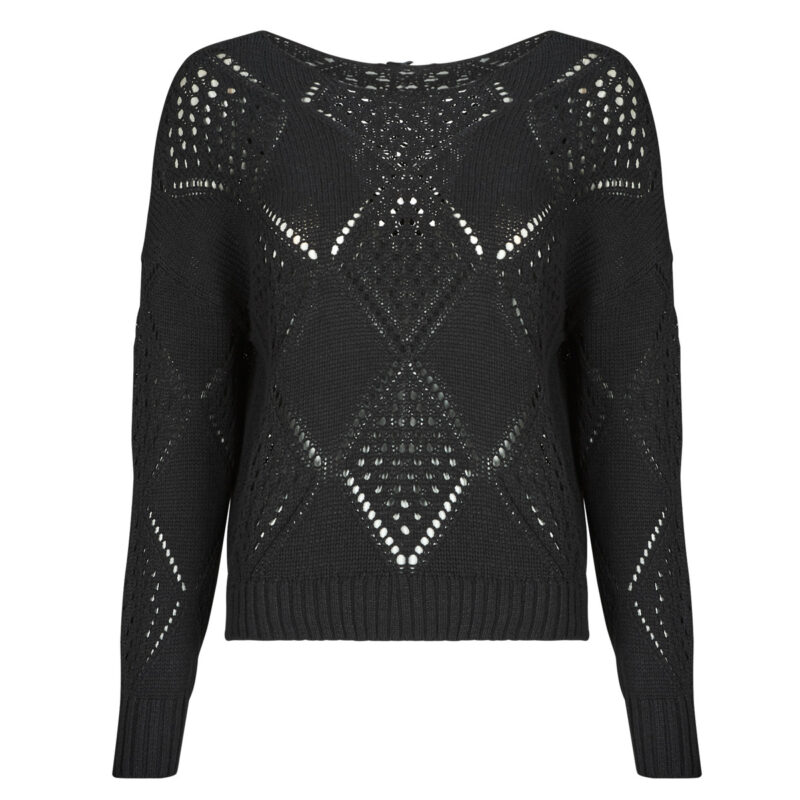 Pull  Only Pulls noirs pour femmes ONLPATRICIA - 1