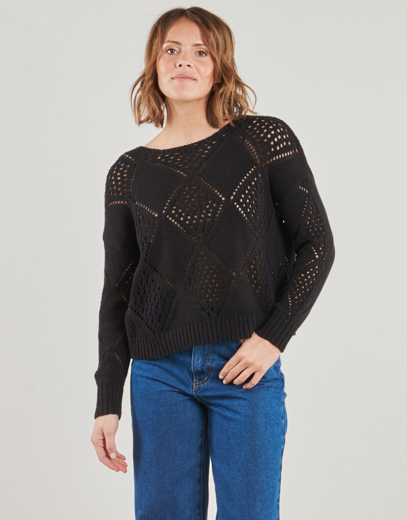Pull  Only Pulls noirs pour femmes ONLPATRICIA - 2