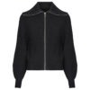 Weste / Strickjacke Only ONLFIA Schwarz Weste / Strickjacke Damen
