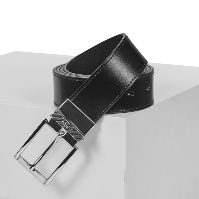 Cintura HUGO Garrick Gb35 psd Nero Cinture Uomo - 1