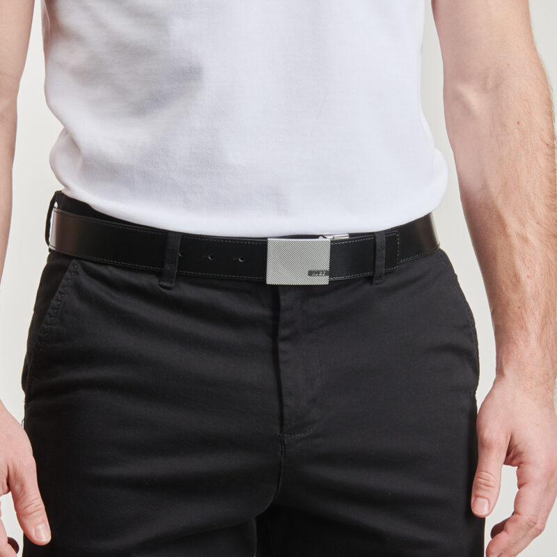 Cintura HUGO Garrick Gb35 psd Nero Cinture Uomo - 5