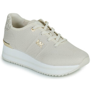 MICHAEL Michael Kors  MONIQUE KNIT TRAINER  Beige -  Sneakers basse Donna