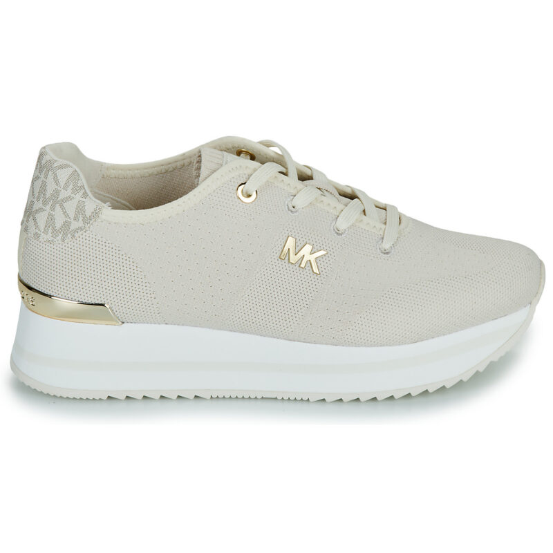 MICHAEL Michael Kors  MONIQUE KNIT TRAINER  Beige -  Sneakers basse Donna - 2
