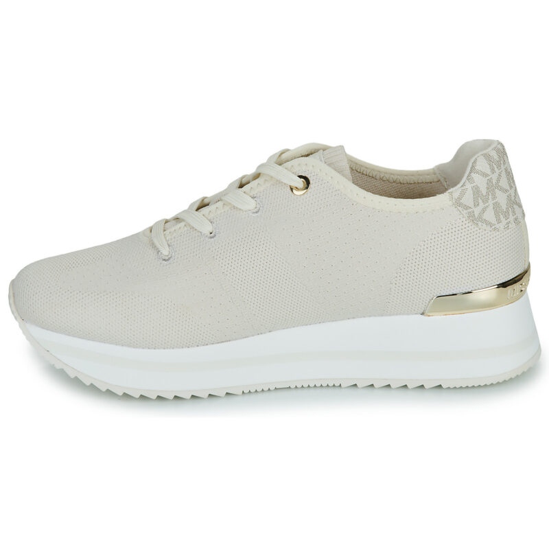 MICHAEL Michael Kors  MONIQUE KNIT TRAINER  Beige -  Sneakers basse Donna - 4