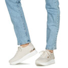 MICHAEL Michael Kors  MONIQUE KNIT TRAINER  Beige -  Sneakers basse Donna - 8