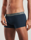 Athena Basic Cotton Boxershorts, 4er-Pack, Marine-Stil, Herren - 3