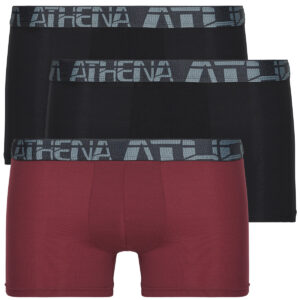 Boxer  Athena  720 STRETCH MICRO Pack de 3  Nero -  Boxer Uomo