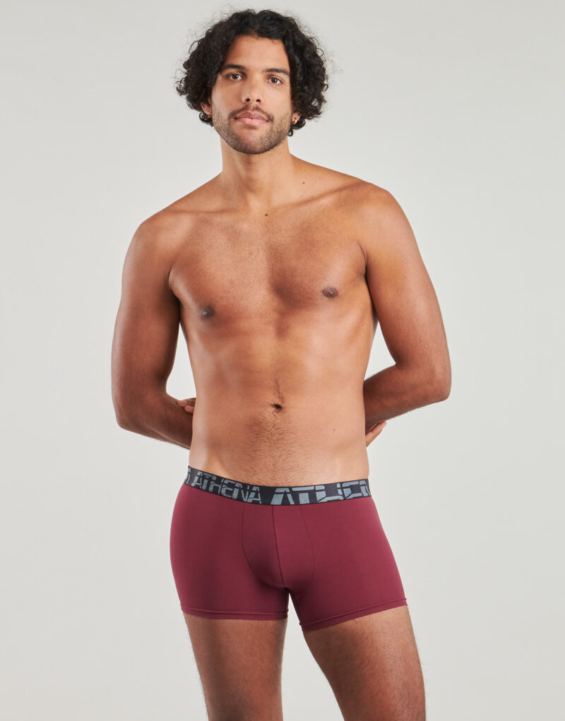 Boxer Athena 720 STRETCH MICRO Pack de 3 Nero Boxer Uomo - 2