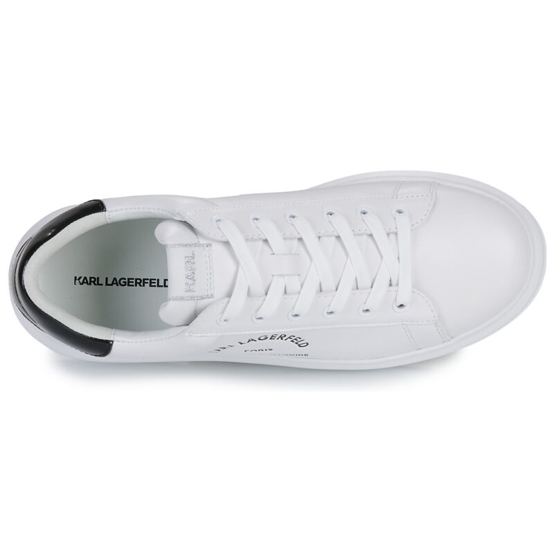 Karl Lagerfeld KAPRI MENS Maison Karl Lace Bianco Sneakers Uomo - 6