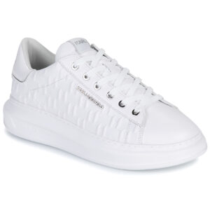 Karl Lagerfeld  KAPRI MENS Monogram Emboss Lo  Bianco -  Sneakers Uomo