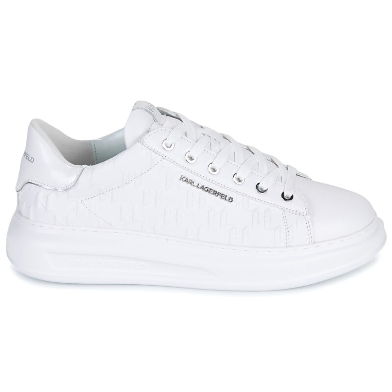 Karl Lagerfeld KAPRI MENS Monogram Emboss Lo Bianco Sneakers Uomo - 2