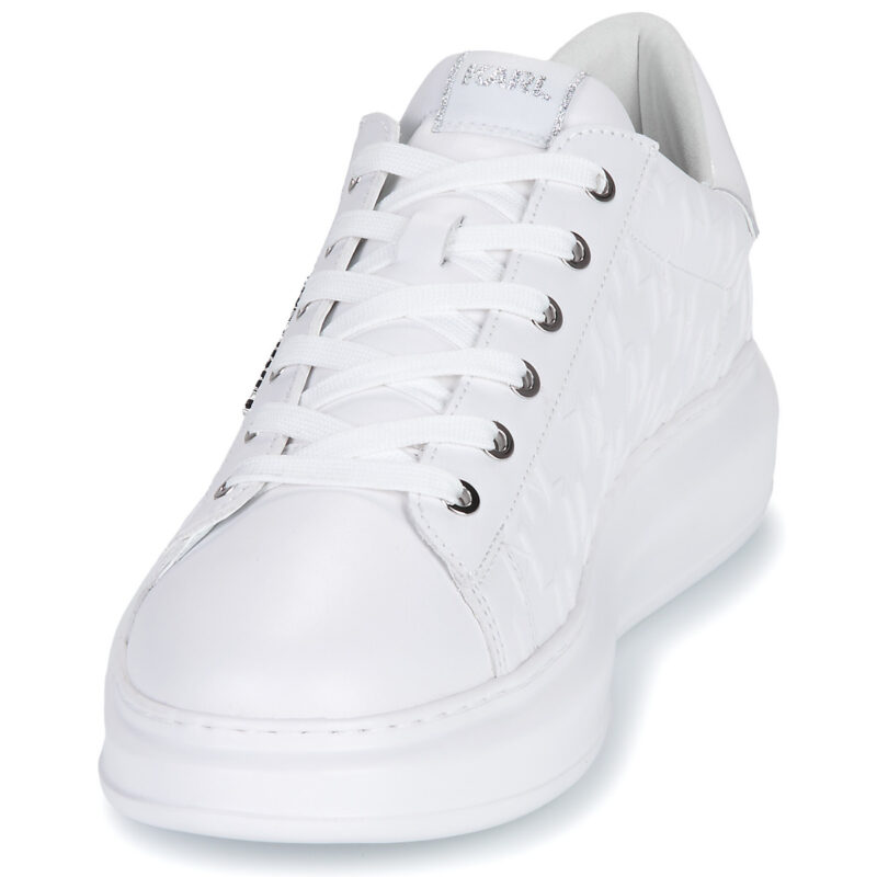 Karl Lagerfeld KAPRI MENS Monogram Emboss Lo Bianco Sneakers Uomo - 3