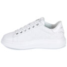 Karl Lagerfeld KAPRI MENS Monogram Emboss Lo Bianco Sneakers Uomo - 4