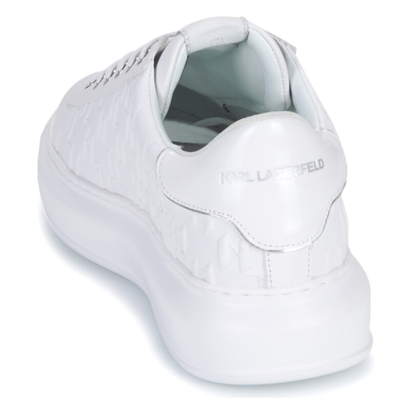 Karl Lagerfeld KAPRI MENS Monogram Emboss Lo Bianco Sneakers Uomo - 5