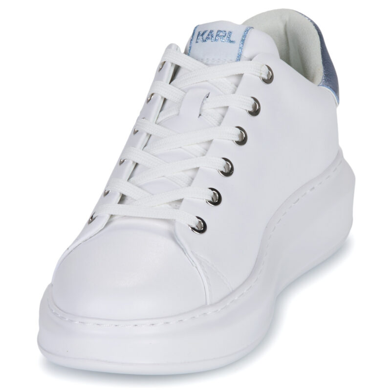 Karl Lagerfeld KAPRI Metal Maison Glitter Bianco Sneakers basse Donna - 3