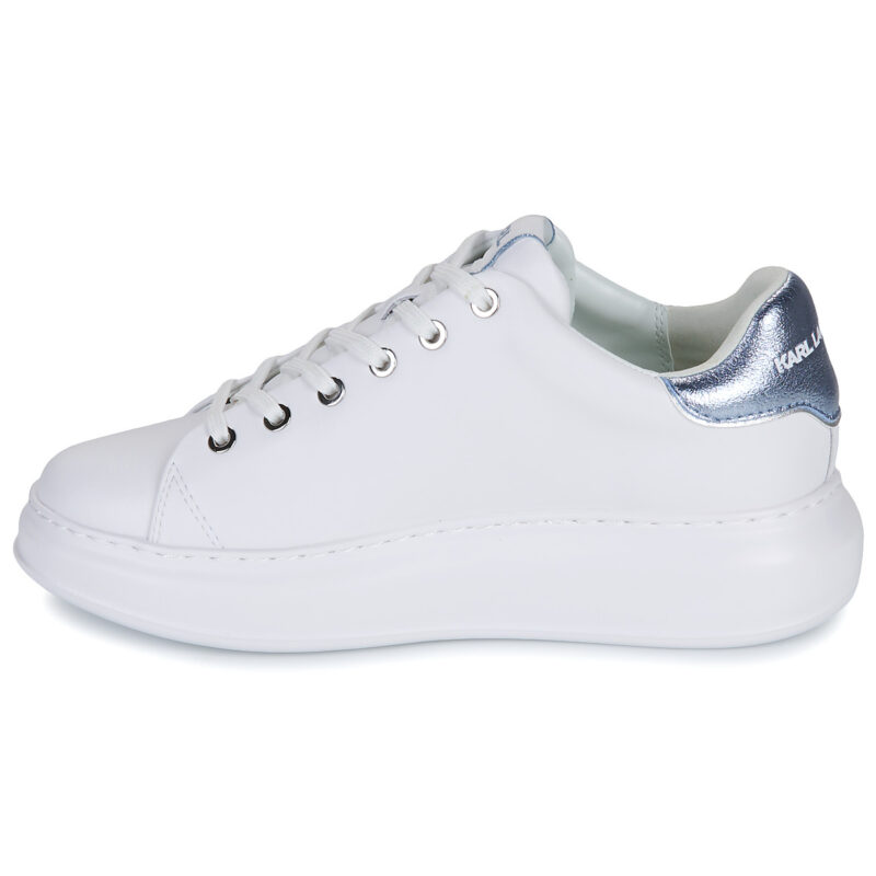 Karl Lagerfeld KAPRI Metal Maison Glitter Bianco Sneakers basse Donna - 4