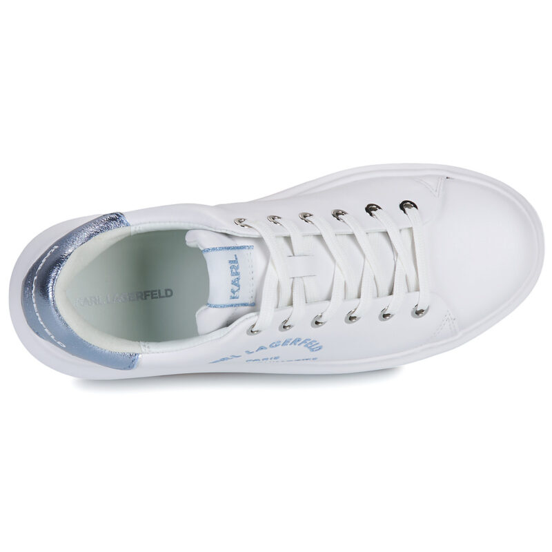 Karl Lagerfeld KAPRI Metal Maison Glitter Bianco Sneakers basse Donna - 6