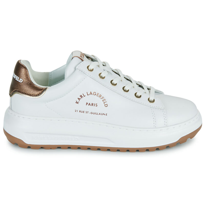 Karl Lagerfeld KAPRI LUG Maison Metalmesh Tab Bianco Sneakers basse Donna - 2