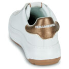 Karl Lagerfeld KAPRI LUG Maison Metalmesh Tab Bianco Sneakers basse Donna - 5