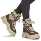 Buffalo  ASPHA COM1 WARM  Beige -  Stivaletti Donna - 8