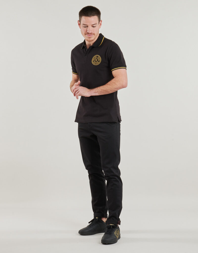 Polo Versace Jeans Couture 78GAGT00 Nero Polo Uomo - 3