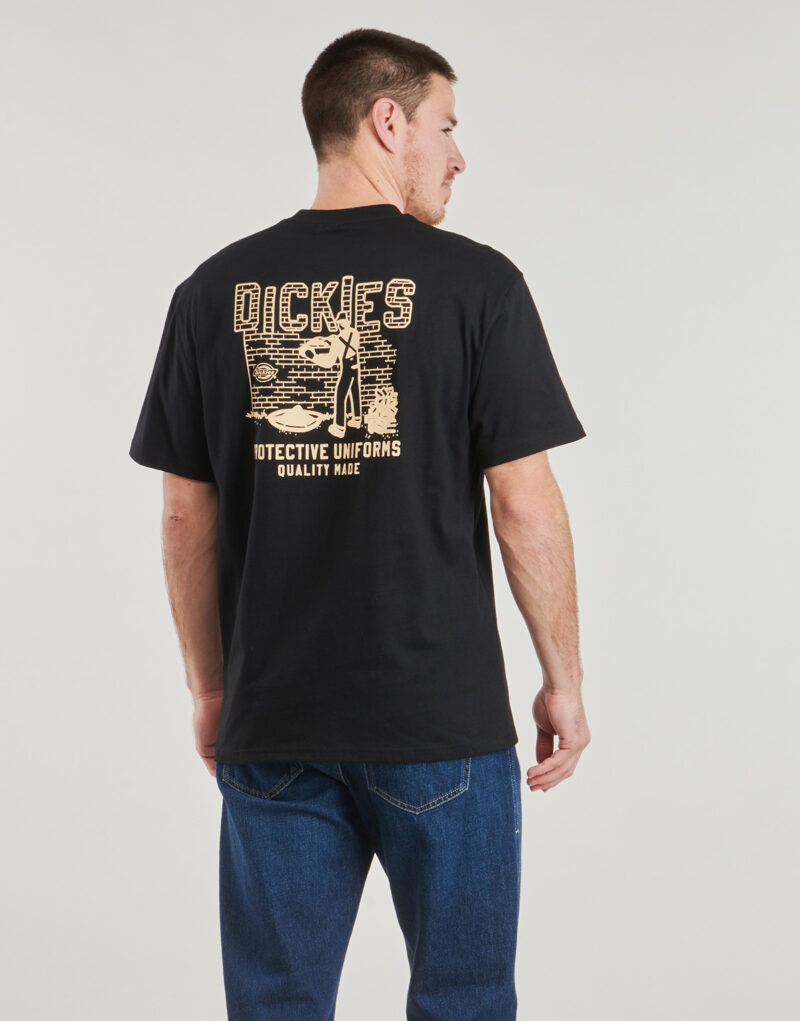 T-shirt Dickies BRICKLANE SS TEE Nero T-shirt maniche corte Uomo - 2