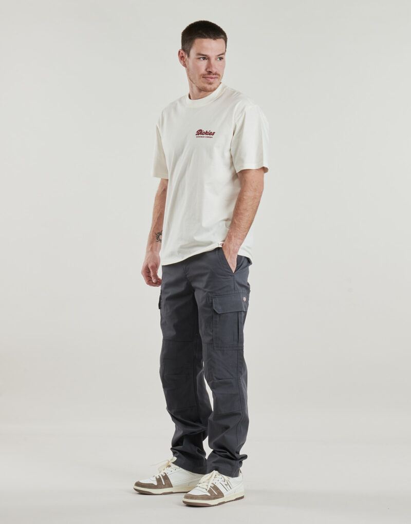 T-shirt Dickies LEWISTOWN SS TEE Bianco T-shirt maniche corte Uomo - 4