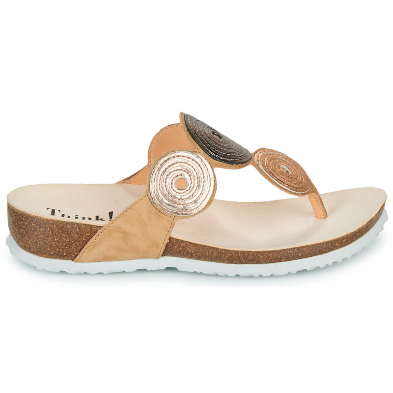 Think JULIA Beige Infradito Donna - 2