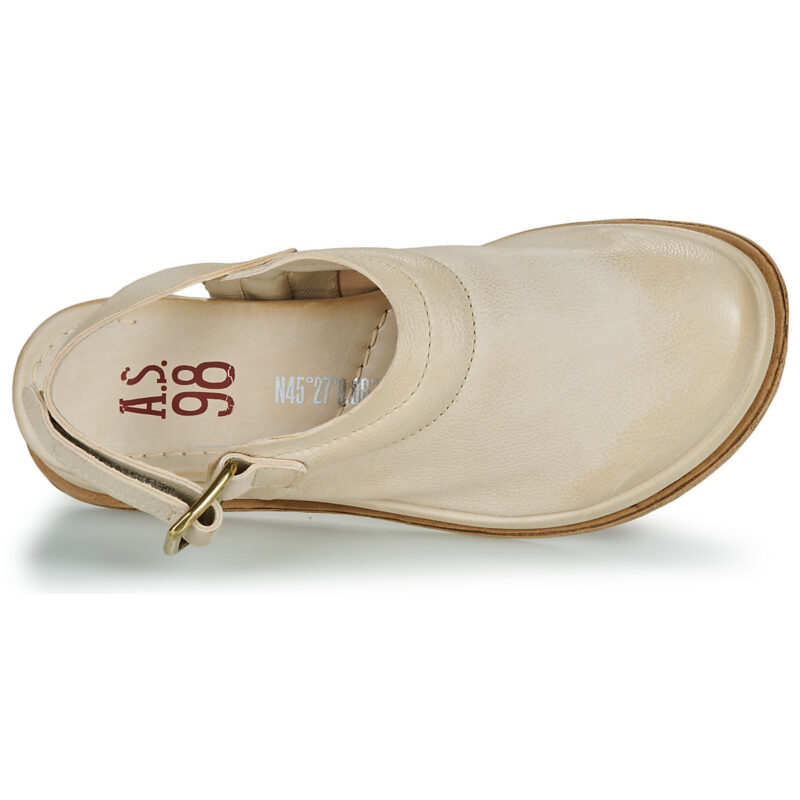 Airstep / A.S.98 SPOON CLOG Beige Clogs Damen - 6