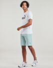T-shirt Puma ESS NO1 LOGO TEE Bianco T-shirt maniche corte Uomo - 3