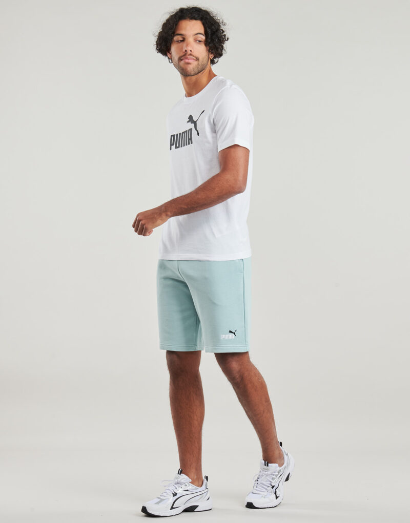 T-shirt Puma ESS NO1 LOGO TEE Bianco T-shirt maniche corte Uomo - 3
