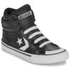 Converse PRO BLAZE STRAP LEATHER Nero - Sneakers Bambino
